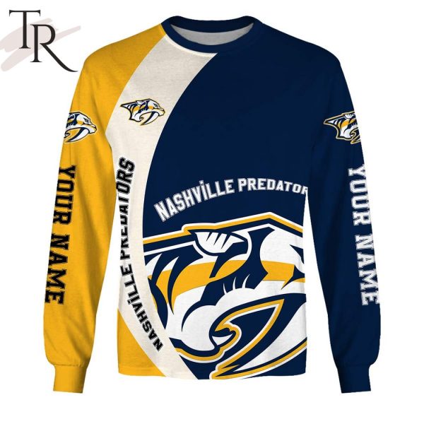 Personalized NHL Nashville Predators You Laugh I Laugh You Cry I Cry Hoodie
