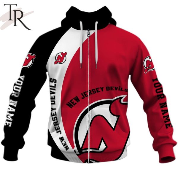 Personalized NHL New Jersey Devils You Laugh I Laugh You Cry I Cry Hoodie