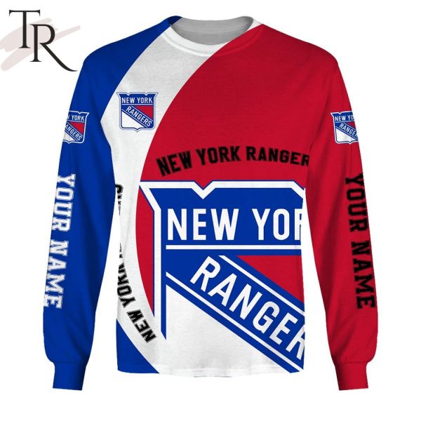 Personalized NHL New York Rangers You Laugh I Laugh You Cry I Cry Hoodie
