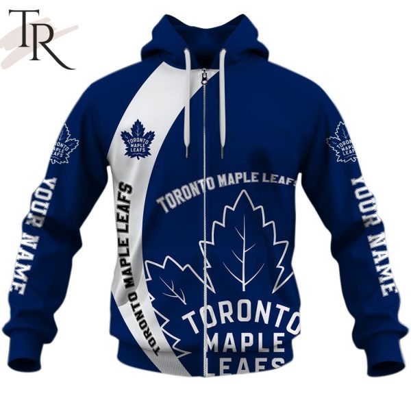 Personalized NHL Toronto Maple Leafs You Laugh I Laugh You Cry I Cry Hoodie