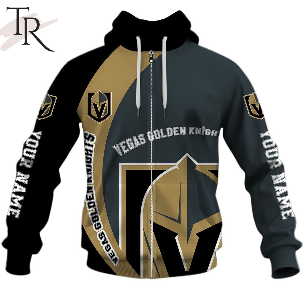 Personalized NHL Vegas Golden Knights You Laugh I Laugh You Cry I Cry Hoodie