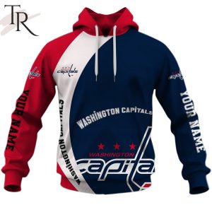 Personalized NHL Washington Capitals You Laugh I Laugh You Cry I Cry Hoodie