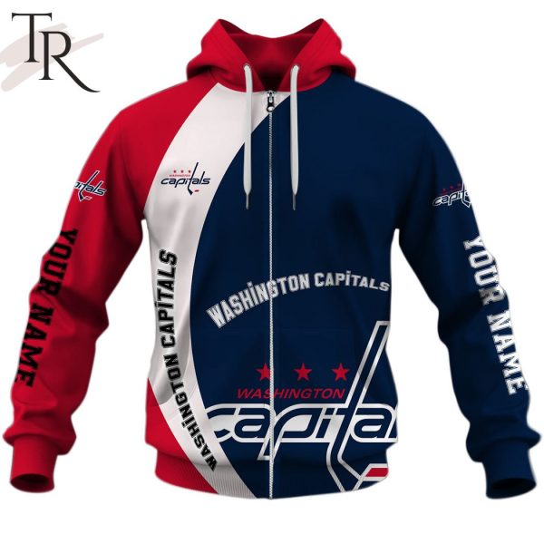 Personalized NHL Washington Capitals You Laugh I Laugh You Cry I Cry Hoodie