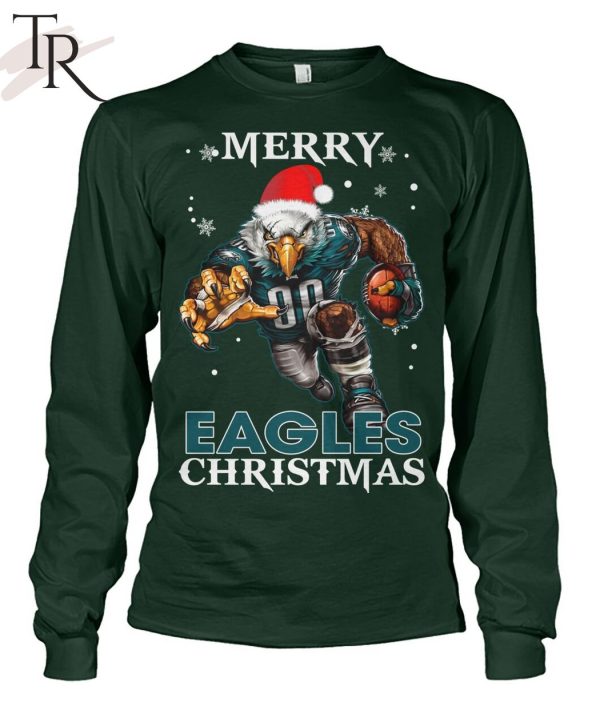 Merry Eagles Christmas T-Shirt