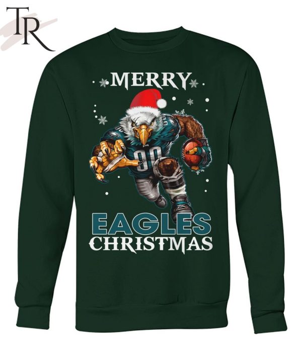 Merry Eagles Christmas T-Shirt