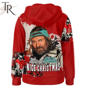 Have A Willie Nice Christmas Willie Nelson 3D Unisex Hoodie