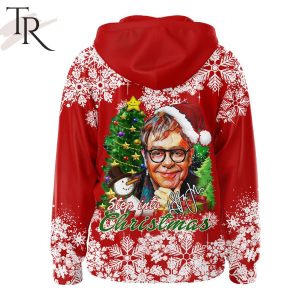 Step Into Christmas Elton John 3D Unisex Hoodie