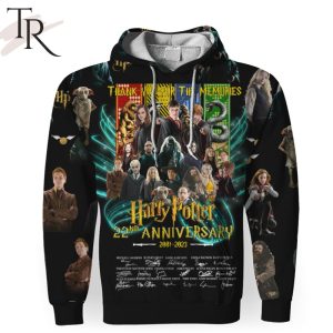 Thank You For The Memories Harry Potter 22nd Anniversary 2001 – 2023 3D Unisex Hoodie