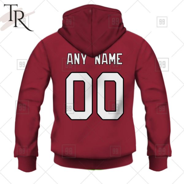 Personalized NFL Arizona Cardinals Home Jersey Style Hoodie