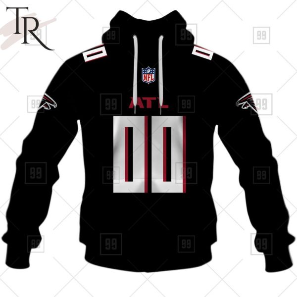 Personalized NFL Atlanta Falcons Home Jersey Style Hoodie