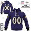 Personalized NFL Chicago Bears Home Jersey Style Hoodie