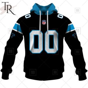Personalized NFL Carolina Panthers Home Jersey Style Hoodie