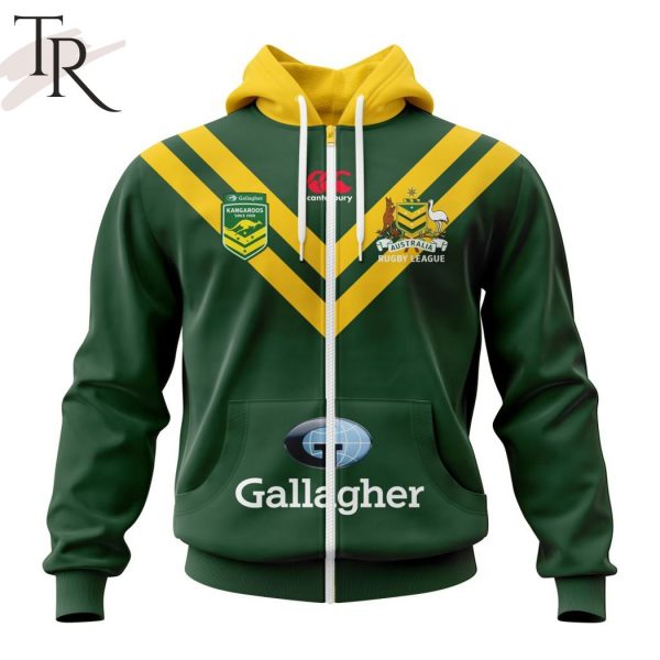 AUSTRALIAN KANGAROOS Personalize 2022 Kits Hoodie