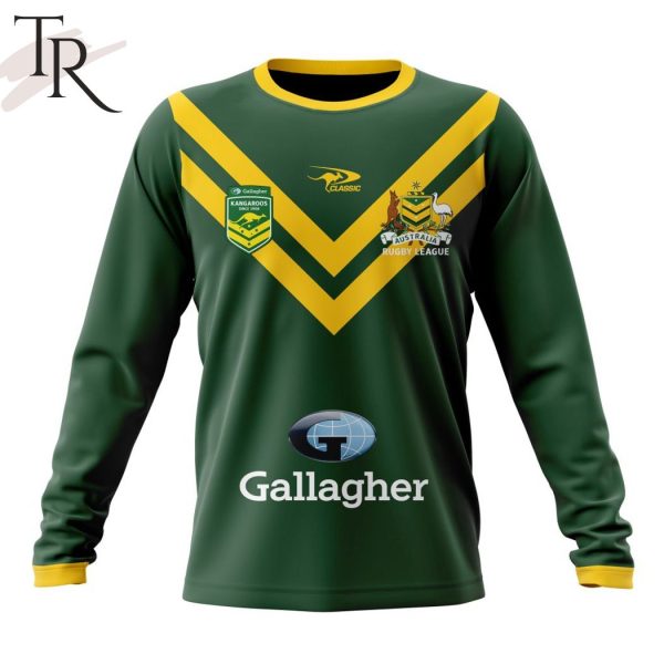 AUSTRALIAN KANGAROOS Personalize 2024 Kits Hoodie