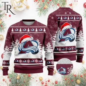 NHL Colorado Avalanche Special Christmas Design Ugly Sweater