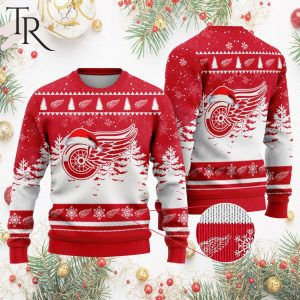 NHL Detroit Red Wings Special Christmas Design Ugly Sweater