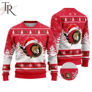 NHL Ottawa Senators Special Christmas Design Ugly Sweater