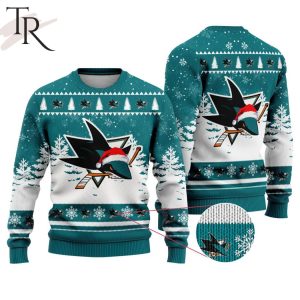 NHL San Jose Sharks Special Christmas Design Ugly Sweater