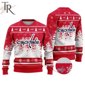 NHL Washington Capitals Special Christmas Design Ugly Sweater