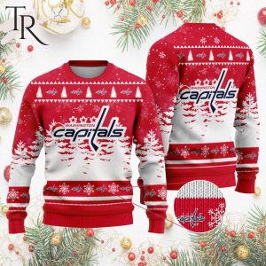 NHL Washington Capitals Special Christmas Design Ugly Sweater