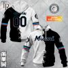 Personalized MLB Milwaukee Brewers Mix Jersey Hoodie