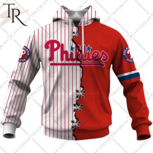 Personalized MLB Philadelphia Phillies Mix Jersey Hoodie