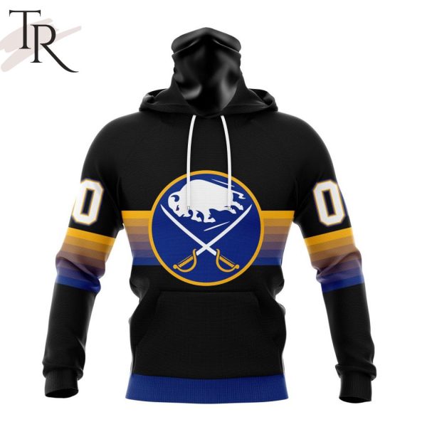 NHL Buffalo Sabres Special Black And Gradient Design Hoodie