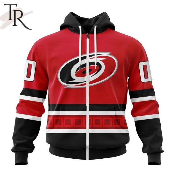 NHL Carolina Hurricanes Personalize 2023 Alternate Kits Hoodie