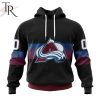 NHL Columbus Blue Jackets Special Black And Gradient Design Hoodie