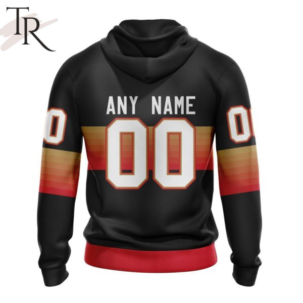 NHL Florida Panthers Special Black And Gradient Design Hoodie