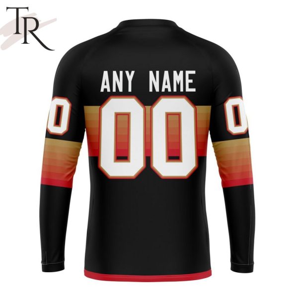 NHL Florida Panthers Special Black And Gradient Design Hoodie