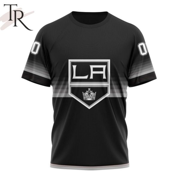 NHL Los Angeles Kings Special Black And Gradient Design Hoodie
