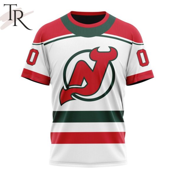 NHL New Jersey Devils Personalize 2023 Heritage Kits Hoodie