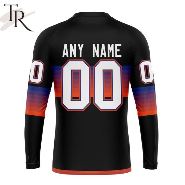 NHL New York Islanders Special Black And Gradient Design Hoodie