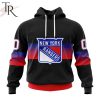 NHL Ottawa Senators Special Black And Gradient Design Hoodie
