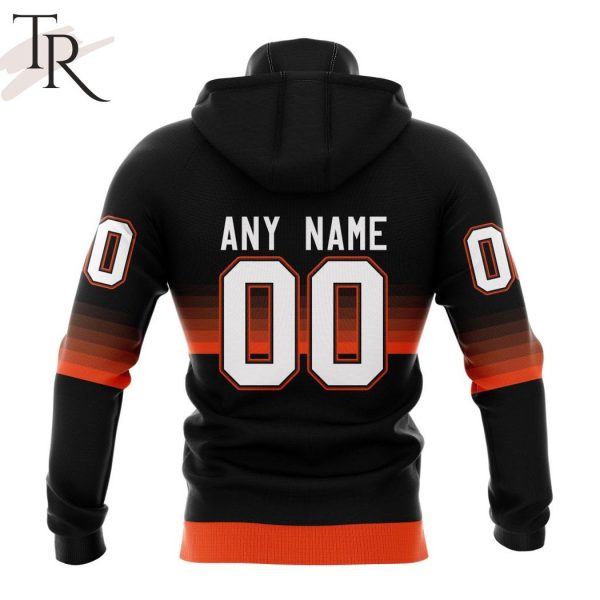 NHL Philadelphia Flyers Special Black And Gradient Design Hoodie