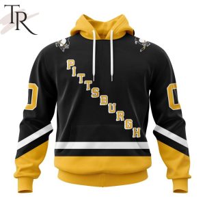 NHL Pittsburgh Penguins Personalize 2023 Alternate Kits Hoodie