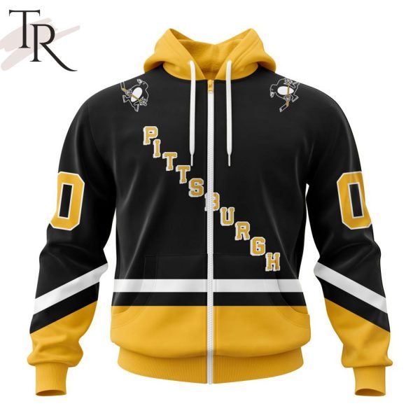 NHL Pittsburgh Penguins Personalize 2023 Alternate Kits Hoodie