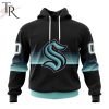 NHL San Jose Sharks Special Black And Gradient Design Hoodie