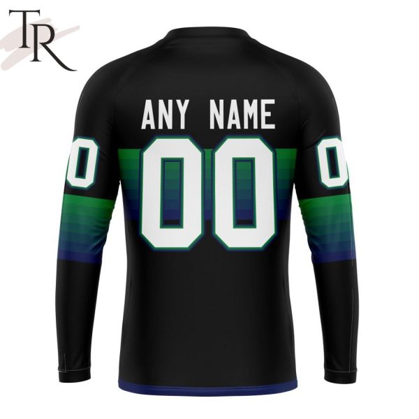 NHL Vancouver Canucks Special Black And Gradient Design Hoodie