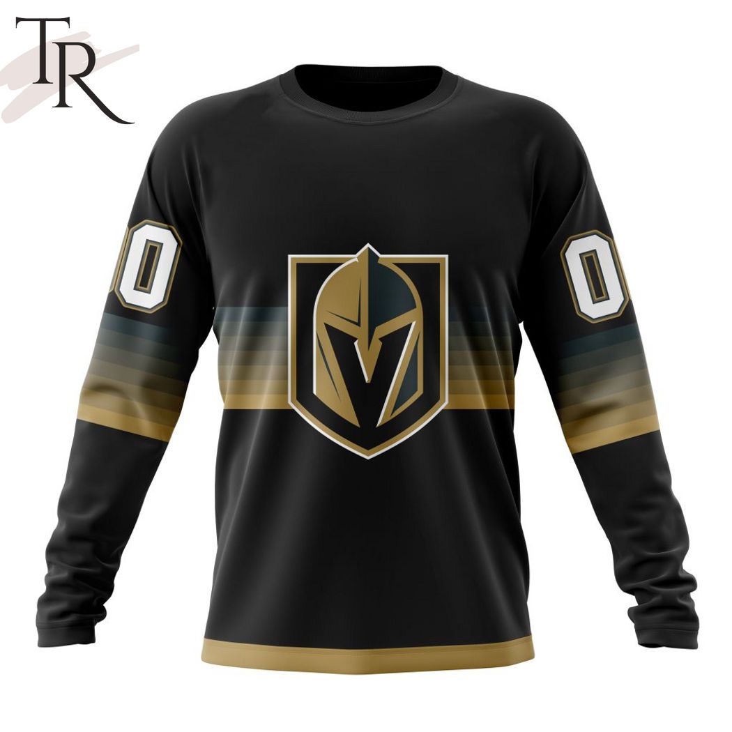 NHL Vegas Golden Knights Special Black And Gradient Design Hoodie
