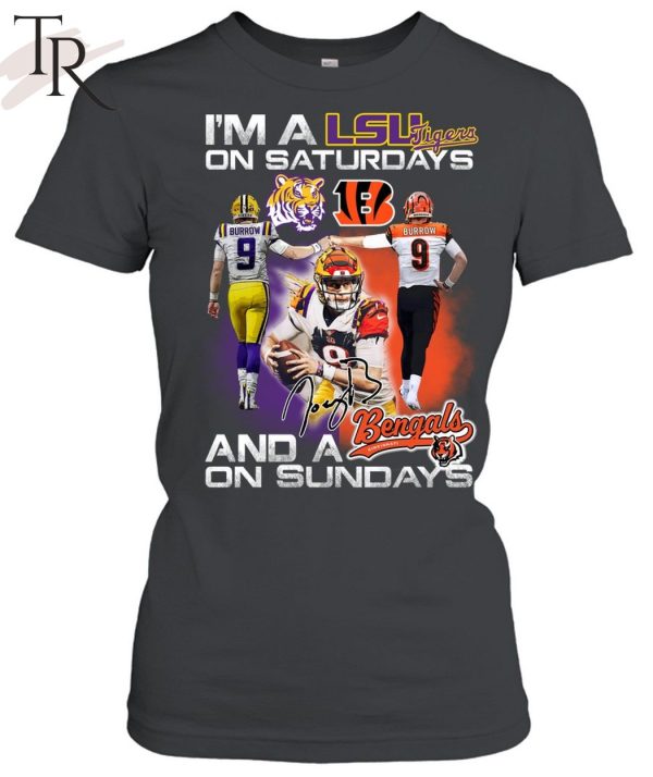 I’m A LSU Tigers On Saturdays And A Idaho State Bengals On Sundays T-Shirt