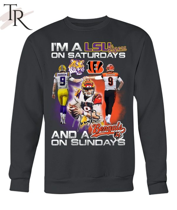 I’m A LSU Tigers On Saturdays And A Idaho State Bengals On Sundays T-Shirt