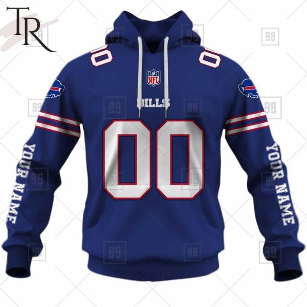 Personalized NFL Buffalo Bills You Laugh I Laugh Jersey Hoodie