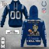 Personalized NFL Jacksonville Jaguars You Laugh I Laugh Jersey Hoodie
