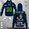Personalized NFL Tampa Bay Buccaneers You Laugh I Laugh Jersey Hoodie