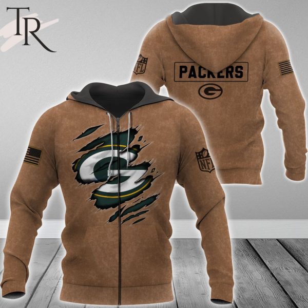 Packers sweatshirt best sale salute to service