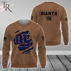 New York Giants NFL Salute To Service Club Pullover – Brown – Hoodie