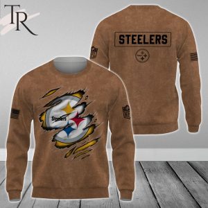 Pittsburgh Steelers NFL Salute To Service Club Pullover – Brown – Hoodie