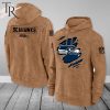 San Francisco 49ers NFL Salute To Service Club Pullover – Brown – Hoodie